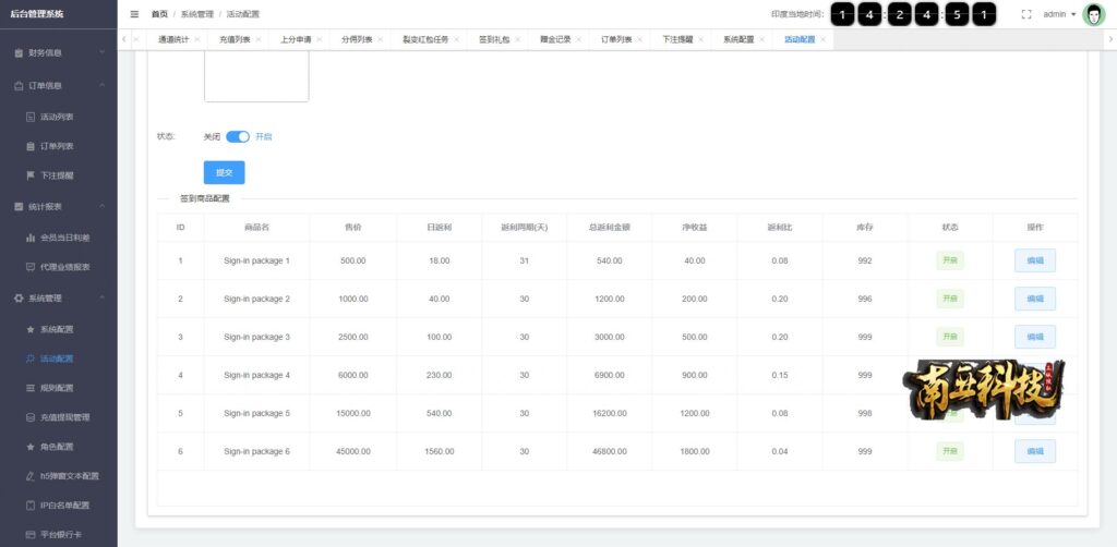 多语言印度红绿灯源码/多级分销裂变系统/前端uinapp/后端vue