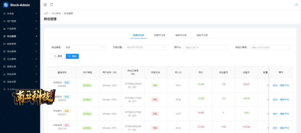 Code source de double financement MiTRADE/systèmes d'actions de Shanghai, Shenzhen, Pékin, Hong Kong et États-Unis/abonnement à de nouvelles actions/code source d'actions/allocation d'actions/négociation sur marge/actions stratégiques