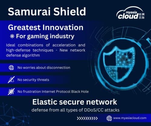 Samurai Shield - High defense acceleration for game development and game services