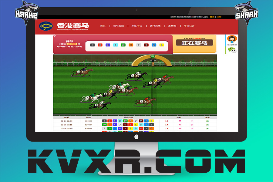 Hong Kong horse racing guessing system source code/including lottery animation effects